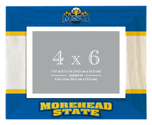 Load image into Gallery viewer, Morehead State University Wooden Photo Frame - Customizable 4 x 6 Inch - Elegant Matted Display for Memories
