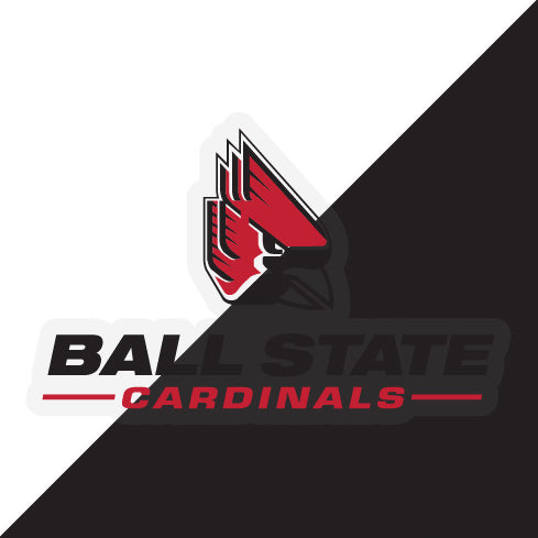 Ball State University Choose Style and Size NCAA Vinyl Decal Sticker for Fans, Students, and Alumni