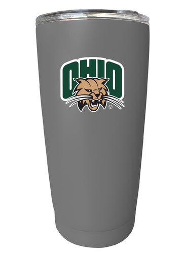 Ohio University NCAA Insulated Tumbler - 16oz Stainless Steel Travel Mug 