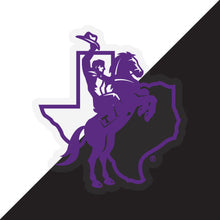 Load image into Gallery viewer, Tarleton State University Choose Style and Size NCAA Vinyl Decal Sticker for Fans, Students, and Alumni
