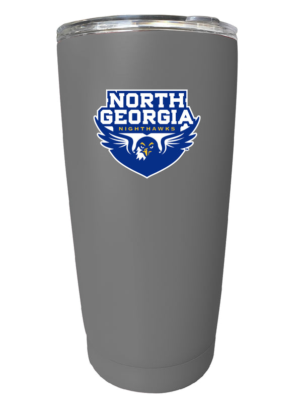North Georgia Nighhawks NCAA Insulated Tumbler - 16oz Stainless Steel Travel Mug 