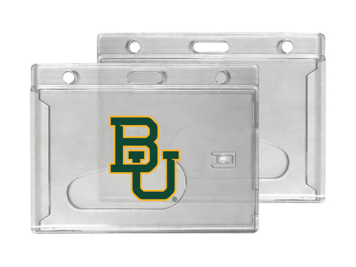 Baylor Bears Officially Licensed Clear View ID Holder - Collegiate Badge Protection