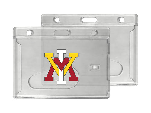 VMI Keydets Officially Licensed Clear View ID Holder - Collegiate Badge Protection