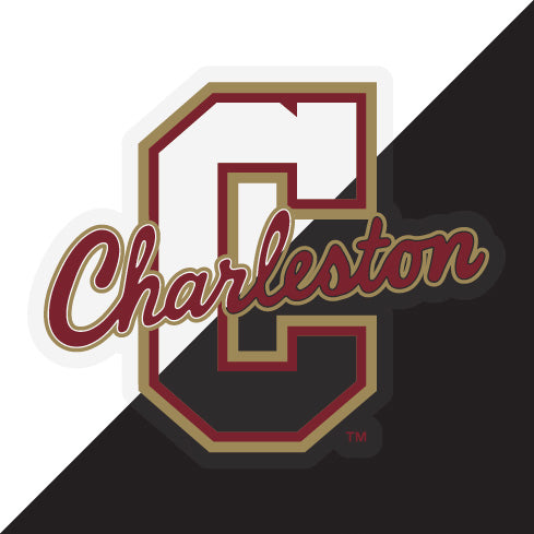 College of Charleston Choose Style and Size NCAA Vinyl Decal Sticker for Fans, Students, and Alumni
