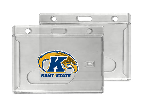 Kent State University Officially Licensed Clear View ID Holder - Collegiate Badge Protection