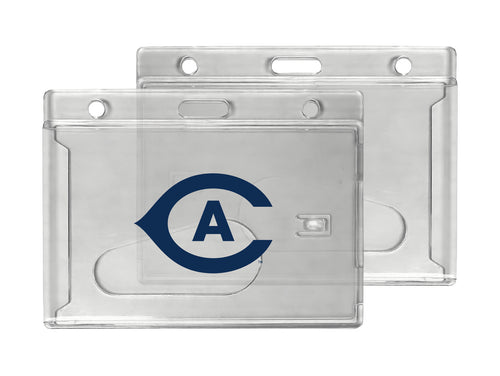 UC Davis Aggies Officially Licensed Clear View ID Holder - Collegiate Badge Protection