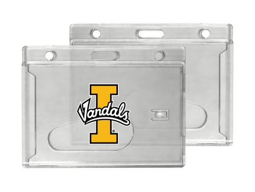 Idaho Vandals Officially Licensed Clear View ID Holder - Collegiate Badge Protection