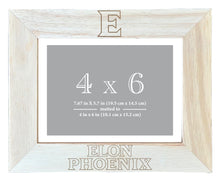 Load image into Gallery viewer, Elon University Wooden Photo Frame - Customizable 4 x 6 Inch - Elegant Matted Display for Memories
