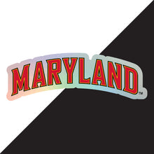 Load image into Gallery viewer, Maryland Terrapins Choose Style and Size NCAA Vinyl Decal Sticker for Fans, Students, and Alumni
