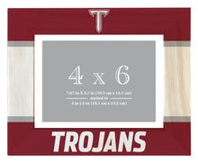 Load image into Gallery viewer, Troy University Wooden Photo Frame - Customizable 4 x 6 Inch - Elegant Matted Display for Memories
