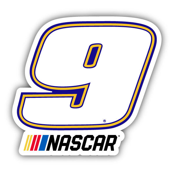 R and R Imports #9 Chase Elliott Officially Licensed Vinyl Decal Sticker