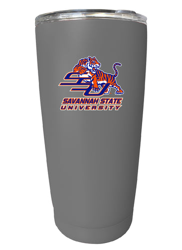 Savannah State University NCAA Insulated Tumbler - 16oz Stainless Steel Travel Mug 