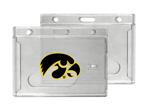 Iowa Hawkeyes Officially Licensed Clear View ID Holder - Collegiate Badge Protection