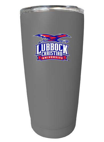 Lubbock Christian University Chaparral NCAA Insulated Tumbler - 16oz Stainless Steel Travel Mug 