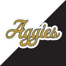 Load image into Gallery viewer, UC Davis Aggies Choose Style and Size NCAA Vinyl Decal Sticker for Fans, Students, and Alumni
