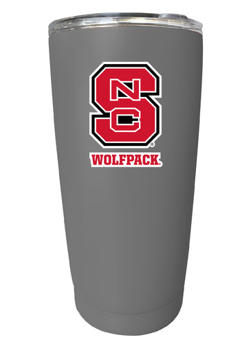 NC State Wolfpack NCAA Insulated Tumbler - 16oz Stainless Steel Travel Mug 
