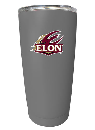 Elon University NCAA Insulated Tumbler - 16oz Stainless Steel Travel Mug 