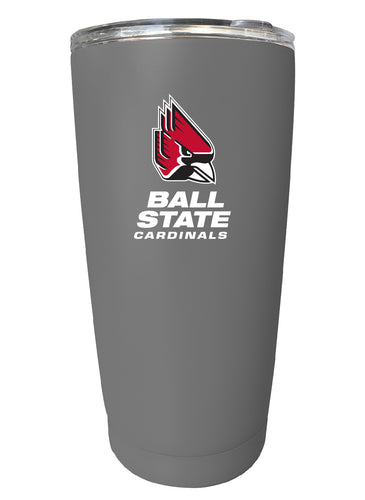 Ball State University NCAA Insulated Tumbler - 16oz Stainless Steel Travel Mug 