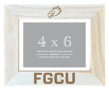 Load image into Gallery viewer, Florida Gulf Coast Eagles Wooden Photo Frame - Customizable 4 x 6 Inch - Elegant Matted Display for Memories
