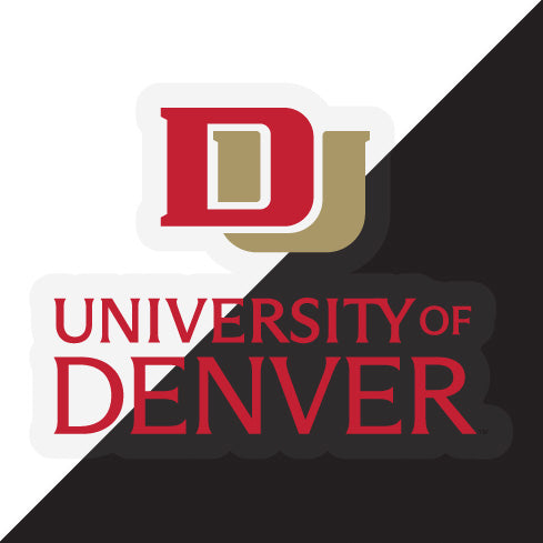 University of Denver Pioneers Choose Style and Size NCAA Vinyl Decal Sticker for Fans, Students, and Alumni