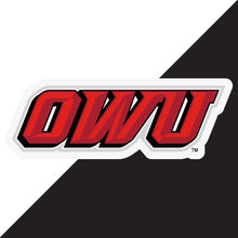 Load image into Gallery viewer, Ohio Wesleyan University Choose Style and Size NCAA Vinyl Decal Sticker for Fans, Students, and Alumni
