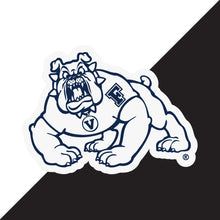 Load image into Gallery viewer, Fresno State Bulldogs Choose Style and Size NCAA Vinyl Decal Sticker for Fans, Students, and Alumni
