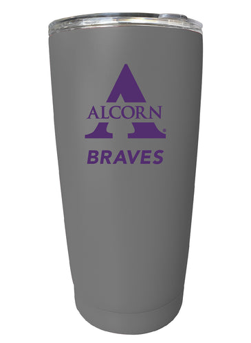 Alcorn State Braves NCAA Insulated Tumbler - 16oz Stainless Steel Travel Mug 