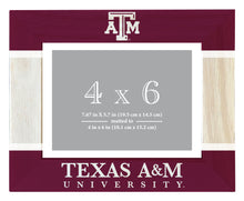 Load image into Gallery viewer, Texas A&amp;M Aggies Wooden Photo Frame - Customizable 4 x 6 Inch - Elegant Matted Display for Memories
