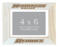 Load image into Gallery viewer, Henderson State Reddies Wooden Photo Frame - Customizable 4 x 6 Inch - Elegant Matted Display for Memories
