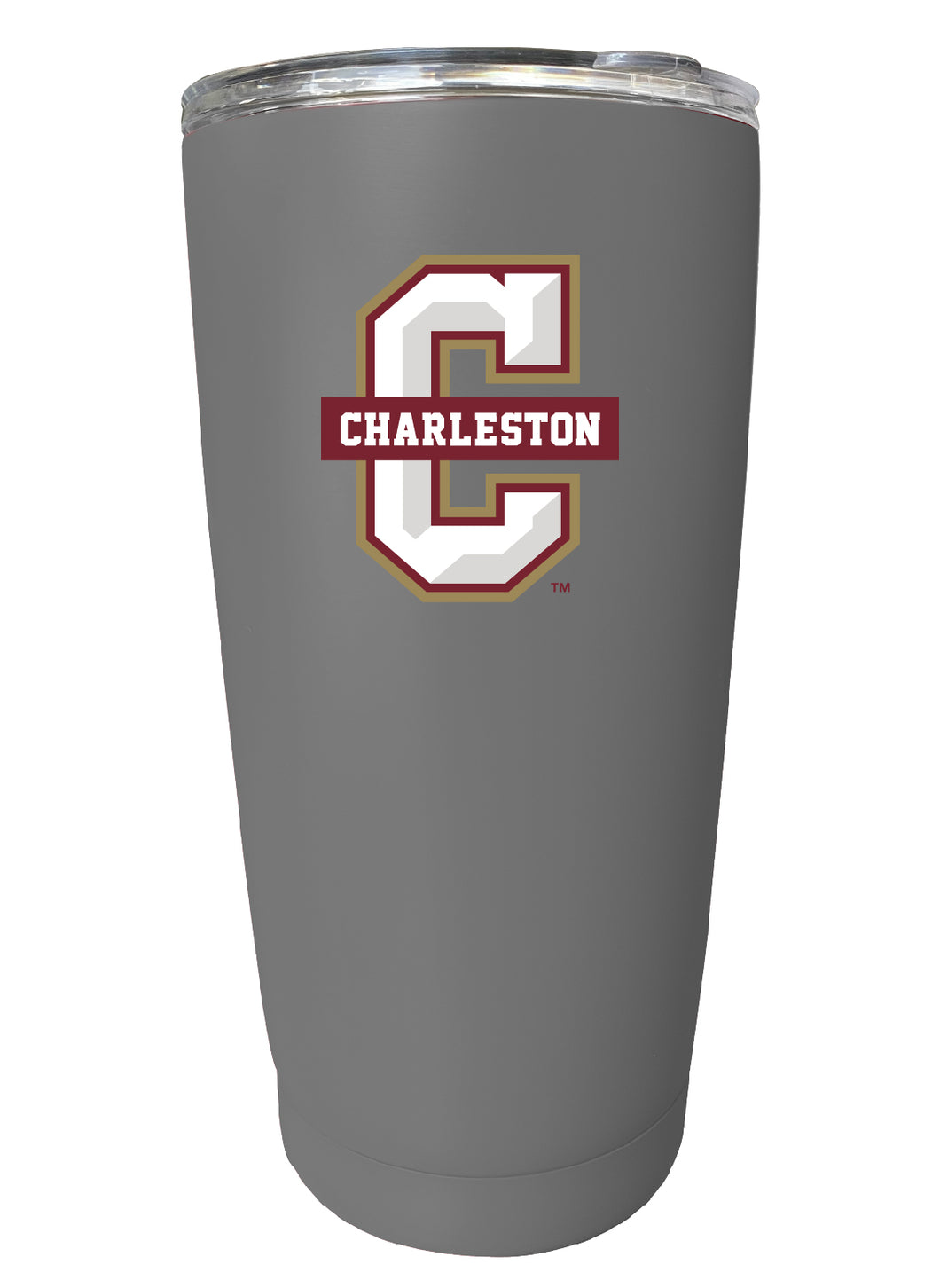 College of Charleston NCAA Insulated Tumbler - 16oz Stainless Steel Travel Mug 