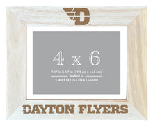 Load image into Gallery viewer, Dayton Flyers Wooden Photo Frame - Customizable 4 x 6 Inch - Elegant Matted Display for Memories
