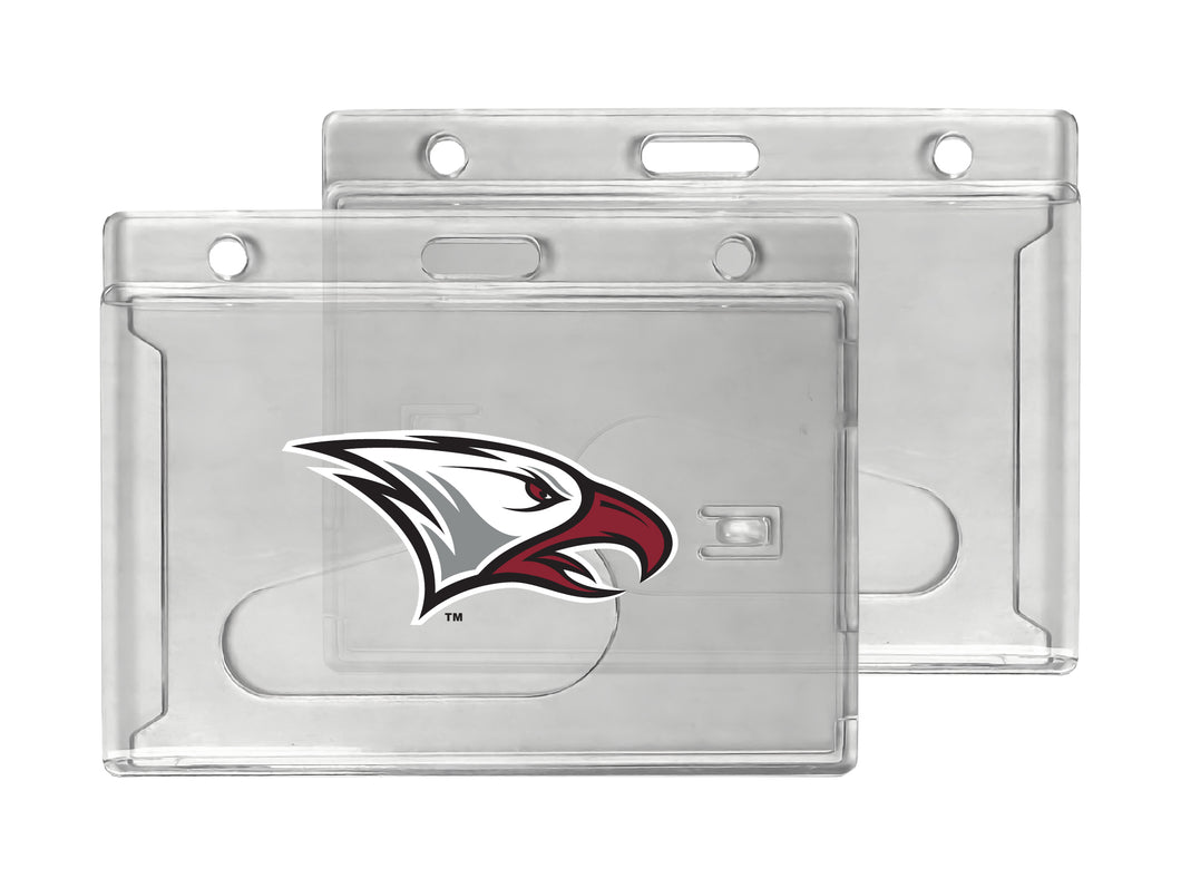 North Carolina Central Eagles Officially Licensed Clear View ID Holder - Collegiate Badge Protection
