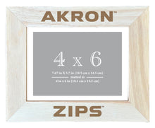Load image into Gallery viewer, Akron Zips Wooden Photo Frame - Customizable 4 x 6 Inch - Elegant Matted Display for Memories
