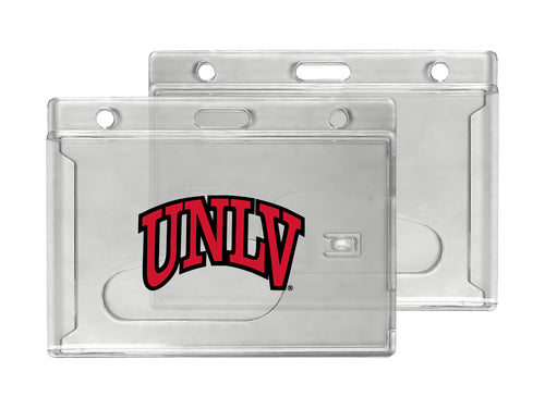UNLV Rebels Officially Licensed Clear View ID Holder - Collegiate Badge Protection