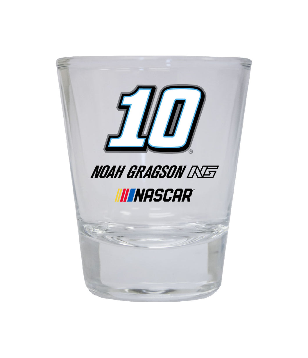 R and R Imports #10 Noah Gragson Officially Licensed Round Shot Glass