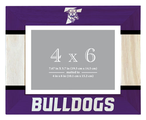 Truman State University Wooden Photo Frame - Customizable 4 x 6 Inch - Elegant Matted Display for Memories