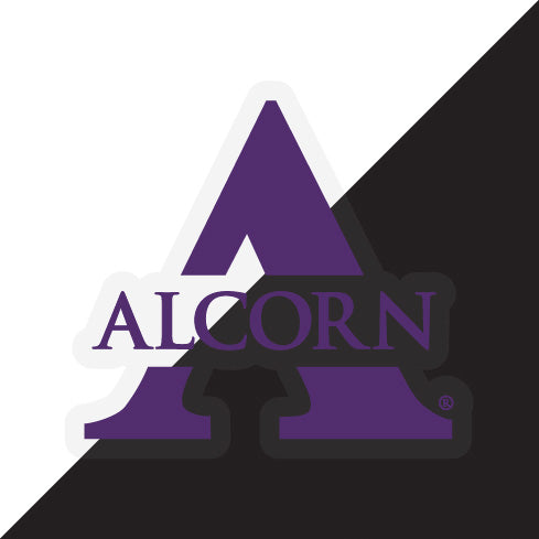 Alcorn State Braves Choose Style and Size NCAA Vinyl Decal Sticker for Fans, Students, and Alumni