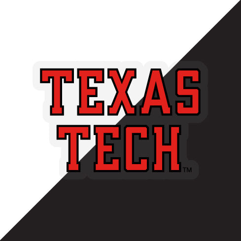Texas Tech Red Raiders Choose Style and Size NCAA Vinyl Decal Sticker for Fans, Students, and Alumni