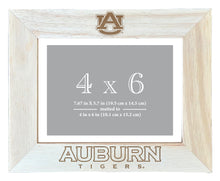 Load image into Gallery viewer, Auburn Tigers Wooden Photo Frame - Customizable 4 x 6 Inch - Elegant Matted Display for Memories
