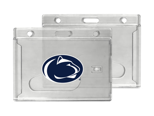 Penn State Nittany Lions Officially Licensed Clear View ID Holder - Collegiate Badge Protection