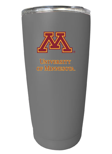 Minnesota Gophers NCAA Insulated Tumbler - 16oz Stainless Steel Travel Mug 