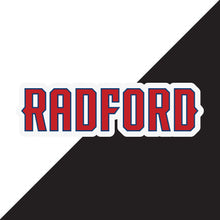 Load image into Gallery viewer, Radford University Highlanders Choose Style and Size NCAA Vinyl Decal Sticker for Fans, Students, and Alumni
