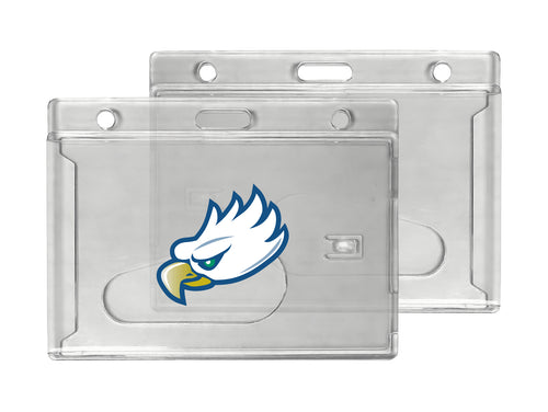Florida Gulf Coast Eagles Officially Licensed Clear View ID Holder - Collegiate Badge Protection