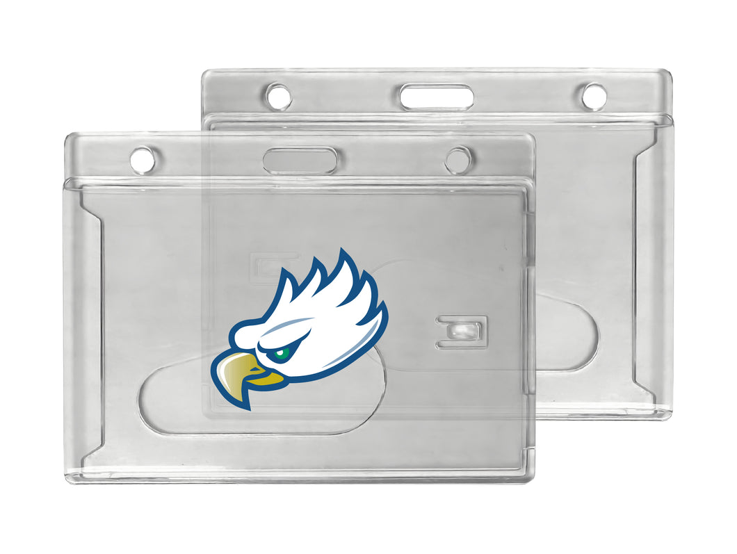 Florida Gulf Coast Eagles Officially Licensed Clear View ID Holder - Collegiate Badge Protection