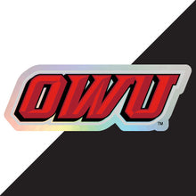 Load image into Gallery viewer, Ohio Wesleyan University Choose Style and Size NCAA Vinyl Decal Sticker for Fans, Students, and Alumni
