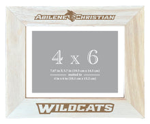 Load image into Gallery viewer, Abilene Christian University Wooden Photo Frame - Customizable 4 x 6 Inch - Elegant Matted Display for Memories
