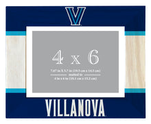 Load image into Gallery viewer, Villanova Wildcats Wooden Photo Frame - Customizable 4 x 6 Inch - Elegant Matted Display for Memories
