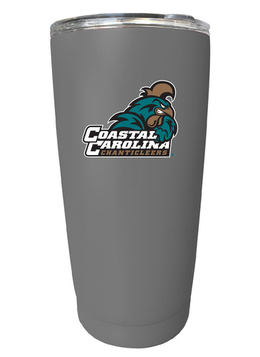 Coastal Carolina University NCAA Insulated Tumbler - 16oz Stainless Steel Travel Mug 