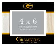 Load image into Gallery viewer, Grambling State Tigers Wooden Photo Frame - Customizable 4 x 6 Inch - Elegant Matted Display for Memories
