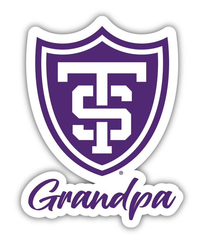 University of St. Thomas 4-Inch Proud Grandpa NCAA - Durable School Spirit Vinyl Decal Perfect Gift for Grandpa